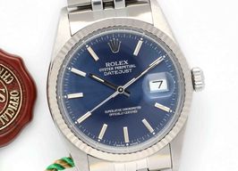 Rolex Datejust 36 16014 (1988) - Blauw wijzerplaat 36mm Staal